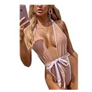 Women’s wrap bathing suit